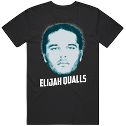 Elijah Qualls Face Big Head Philadelphia Football Player Fan T Shirt