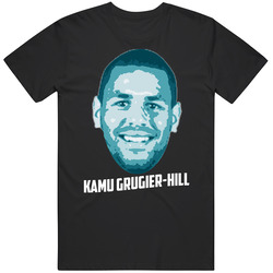 Kamu Grugier-hill Face Big Head Philadelphia Football Player Fan T Shi