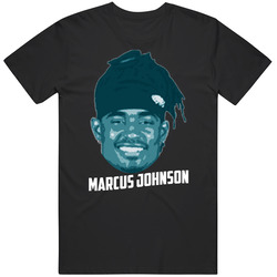 Marcus Johnson Face Big Head Philadelphia Football Player Fan T Shirt