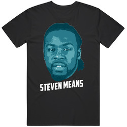 Steven Means Face Big Head Philadelphia Football Player Fan T Shirt