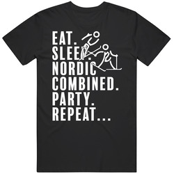 Eat Sleep Nordic Combined Party Repeat Pyeongchang 2018 Winter Olympic Eat Sleep Nordic Combined Party Repeat Pyeongchang 2018 Winter Olympic
