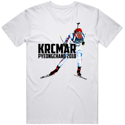 Michal Krcmar Czech Biathlon 2018 Olympic Athelete Fan T Shirt Michal Krcmar Czech Biathlon 2018 Olympic Athelete Fan T Shirt