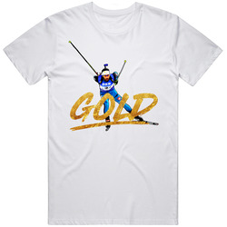 Martin Fourcade France Biathlon 2018 Gold Olympic Athelete Fan T Shirt Martin Fourcade France Biathlon 2018 Gold Olympic Athelete Fan T Shirt