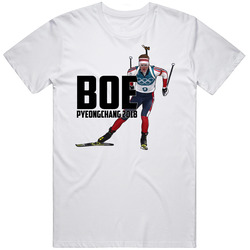 Johannes Thingnes Boe Norway Biathlon 2018 Olympic Athelete Fan T Shir Johannes Thingnes Boe Norway Biathlon 2018 Olympic Athelete Fan T Shir