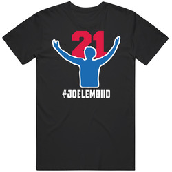 Hashtag Joel Embiid Team Stephen All Star 2018 Los Angles Emoji T Shir