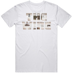The Wire Newspaper Logo Tv Show Fan T Shirt