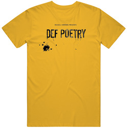 Def Poetry Slam Russell Simmons Tv Show Fan T Shirt