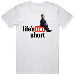 Lifes Too Short Warwick Davis Logo Tv Show Fan T Shirt