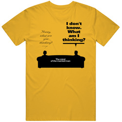 The Mind Of A Married Man Tv Show Couch Funny Fan T Shirt