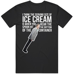 Brian Regan I Think The Serving Size Of Ice Cream Is When You Hear The