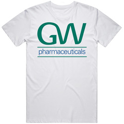 Gw Pharmaceuticals Plc Cannabis Weed Marijuana Company Logo Fan T Shir Gw Pharmaceuticals Plc Cannabis Weed Marijuana Company Logo Fan T Shir
