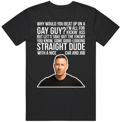 Dov Davidoff Why Would You Beat Up On A Gay Guy? Quote Comedian Fan T Dov Davidoff Why Would You Beat Up On A Gay Guy? Quote Comedian Fan T
