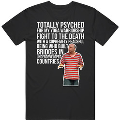 Eddie Pepitone Totally Psyched For My Yoga Warriorship Fight Quote Com Eddie Pepitone Totally Psyched For My Yoga Warriorship Fight Quote Com