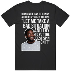 Ron Funches Being Nice Can Be Funny Quote Comedian Fan T Shirt Ron Funches Being Nice Can Be Funny Quote Comedian Fan T Shirt