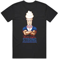 Mister Softee Strong Funny Parody Ice Cream Truck Vintage Soft Serve F