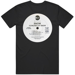Snow Informer 12 Inches Of Snow Rap 1993 Record Fan T Shirt