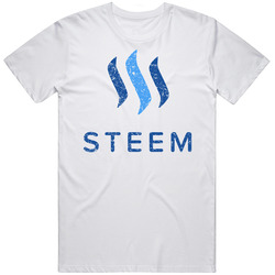 Steem Distressed E-currency Online Shopping Fan T Shirt