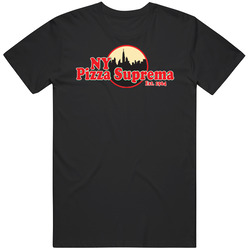 Ny Pizza Suprema Restaurant Foodie Tour Brand Logo Fan T Shirt