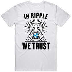 In Ripple Xrp We Trust Cryptocurrency Investor Fan T Shirt In Ripple Xrp We Trust Cryptocurrency Investor Fan T Shirt