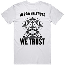 In Powerledger Powr We Trust Cryptocurrency Investor Fan T Shirt In Powerledger Powr We Trust Cryptocurrency Investor Fan T Shirt