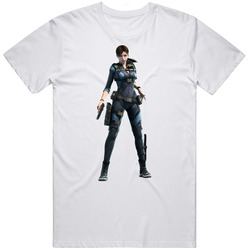 Jill Valentine Resident Evil Video Game Character T Shirt