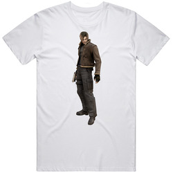 Leon S Resident Evil Video Game Character T Shirt