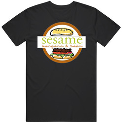 Sesame Burgers Food Fan T Shirt Sesame Burgers Food Fan T Shirt