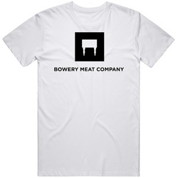 Bowery Meat Company Burger Food Fan T Shirt