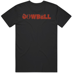 Cowbell Burger Food Fan T Shirt