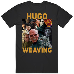 Hugo Weaving Movies Mashup Hollywood Actor Fan T Shirt