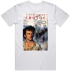 Crusoe Retro Movie  Fan T Shirt
