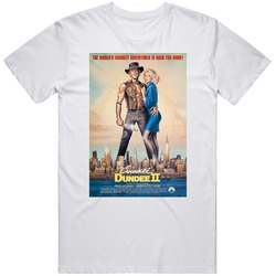 Crocodile Dundee Two Retro Movie  Fan T Shirt