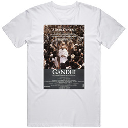 Gandhi Retro Movie  Fan T Shirt