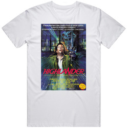 Highlander Retro Movie  Fan T Shirt