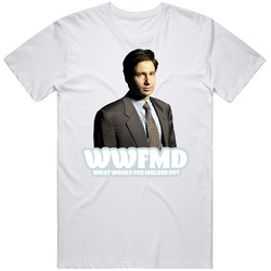 Wwfmd What Would Fox Mulder Do The X Files Fan T Shirt