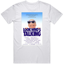 Look Who's Talking Retro Movie  Fan T Shirt