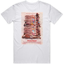 Private Resort Retro Movie  Fan T Shirt