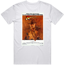 Raiders Of The Lost Ark Retro Movie  Fan T Shirt