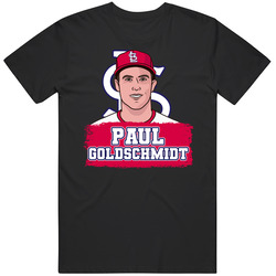 Paul Goldschmidt Player Protrait T Shirt