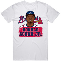 Ronald Acuna Jr Player Protrait T Shirt