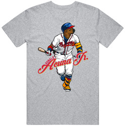 Ronald Acuna Jr Script Title T Shirt