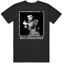 Rick Springfield Middle Finger Worn Look T Shirt