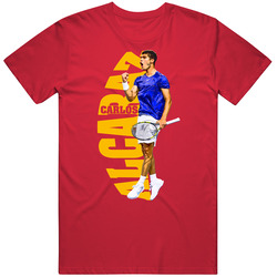 Carlos Alcaraz Big Title T Shirt