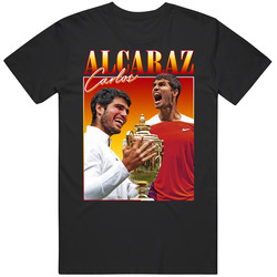 Carlos Alcaraz 90s Style T Shirt
