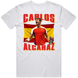 Carlos Alcaraz Spain Flag T Shirt