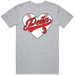 Jeremy Pena Baseball Heart T Shirt