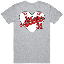 Cedric Mullins Baseball Heart T Shirt