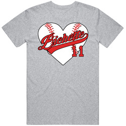 Bo Bichette Baseball Heart T Shirt