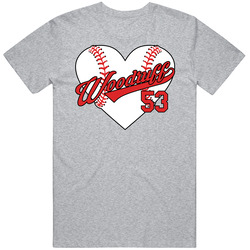 Brandon Woodruff Baseball Heart T Shirt