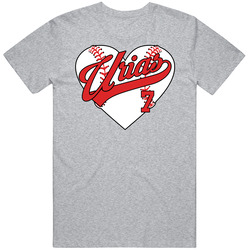 Julio Urias Baseball Heart T Shirt